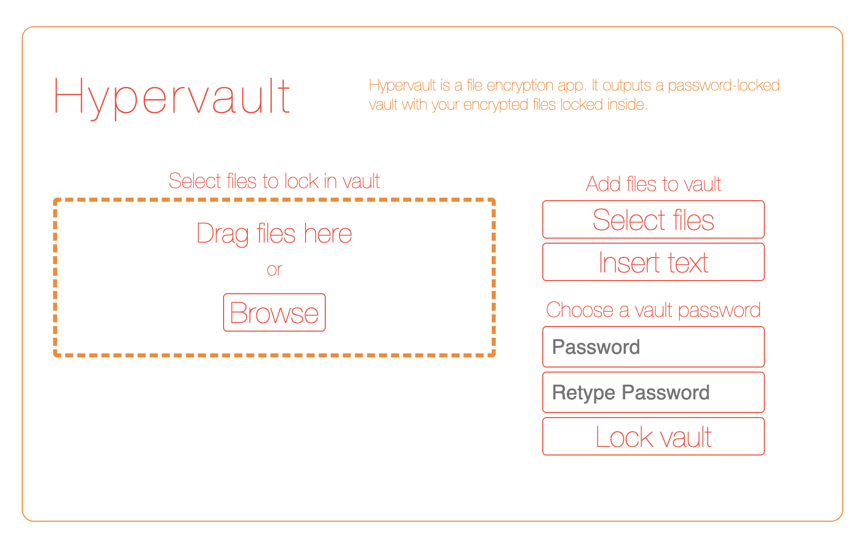 Hypervault screenshot