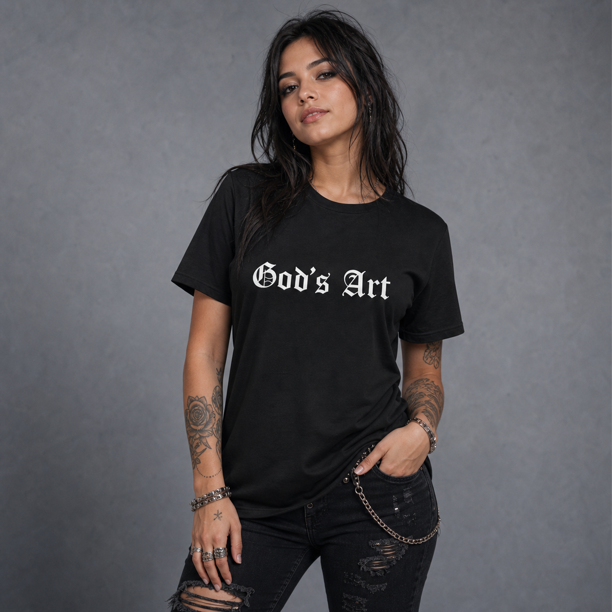Lightweight (142 g/m²) 100% organic cotton tee